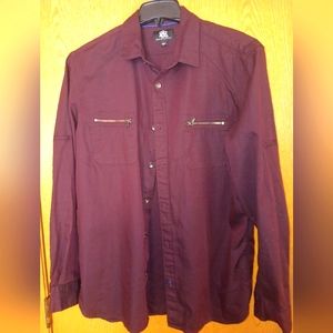 Men's size large,  Rock & Republic dress shirt